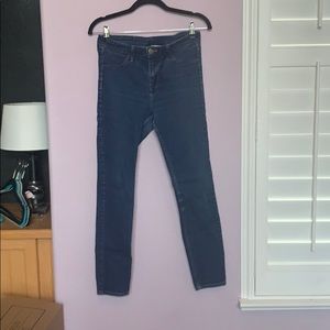 Medium-dark wash jeans